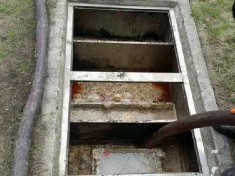 胡市镇隔油池清理